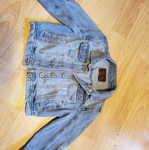Mid Sleeve Jean Jacket